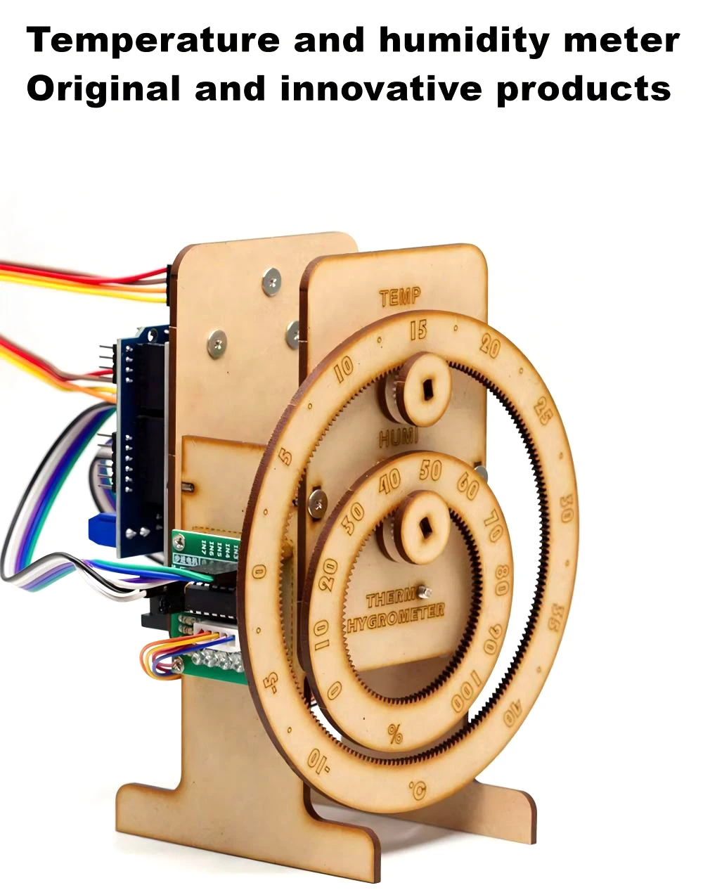 Mechanical Thermohygrometer Motor Temperature Humidity Kit for Arduino Robot DIY Kit UNO Programmable Robot Open Source Project