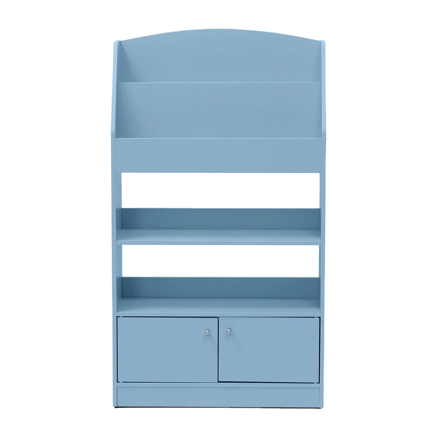 

Kidkanac Magazine/Bookshelf With Toy Storage Cabinet Light Blue Home Decorations Bookshelf