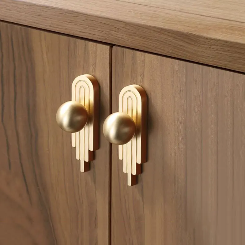 Light Luxury Kitchen Cabinet Handles Creative Wardrobe Dresser Pulls Simple Drawer Cupboard Door Knobs Modern Furniture Hardware