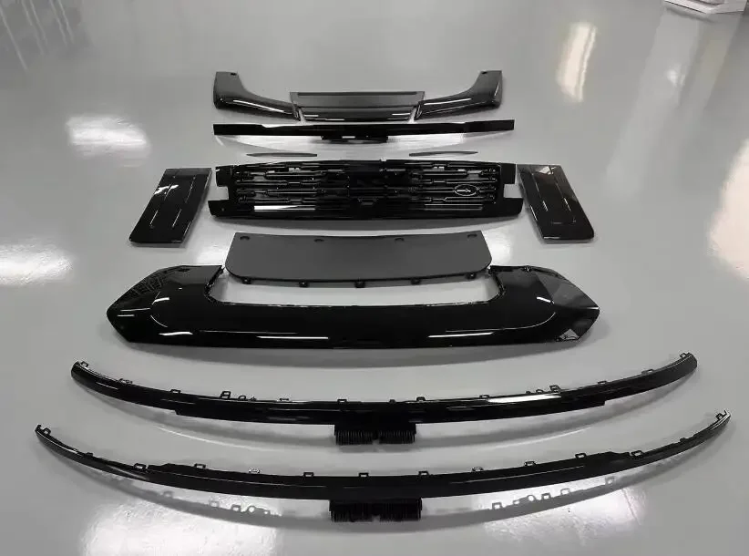 

For Land Range Rover Executive Body Kit High Quality ABS Black PP Car Front Bumper Lip Rear Diffuser Tuyere Trim Grille Spoiler