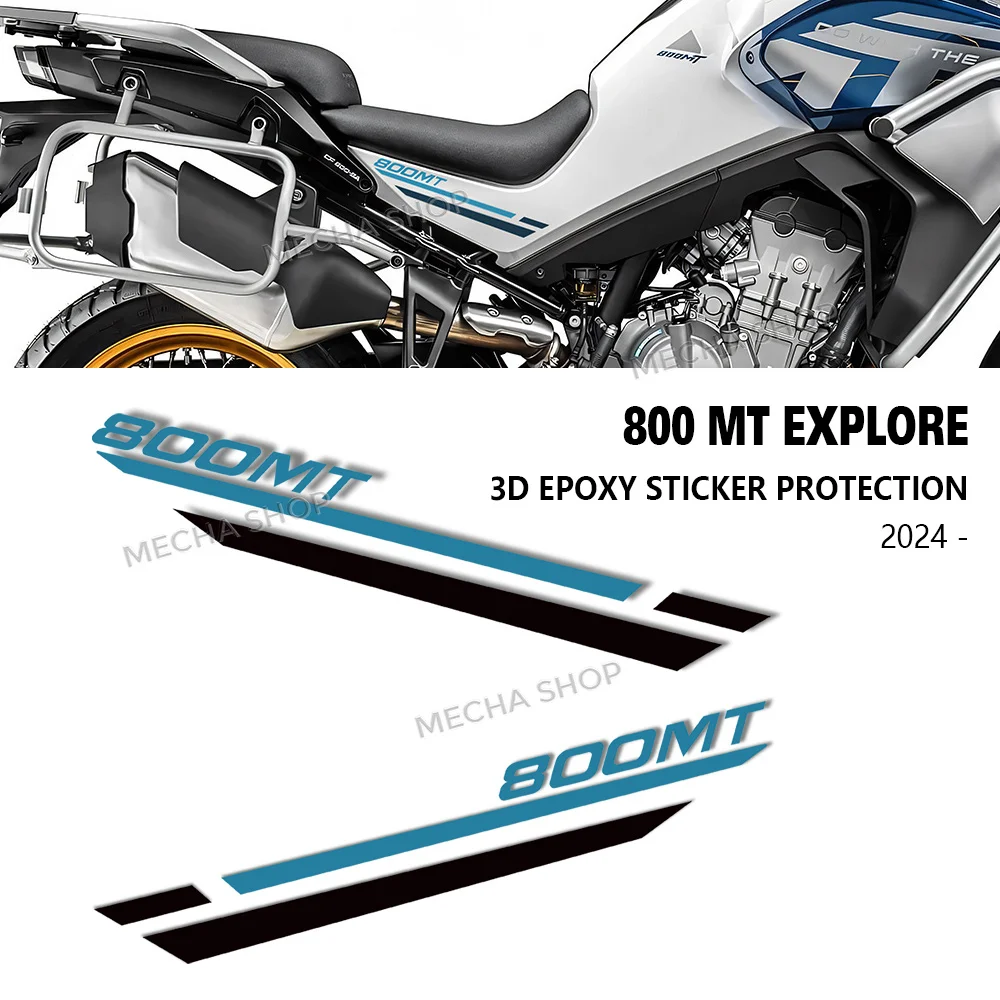 Saddle Panel Stickers For CFMoto 800MT Explore 2024 2025