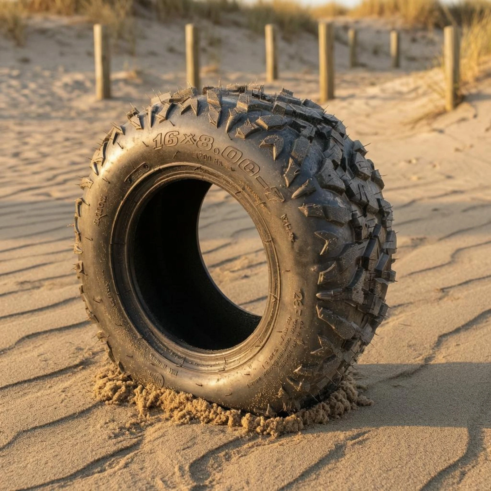 Tubeless ATV Tire Aggressive Pattern All-Terrain ATV Tire Rubber Strong Grip