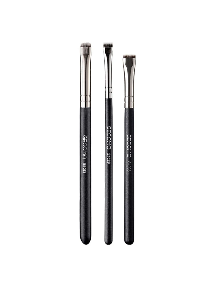 Eyeliner brush eyebrow brush do not eat powder easy overhand blade flat head brush circular arc brush eye repair makeup brush