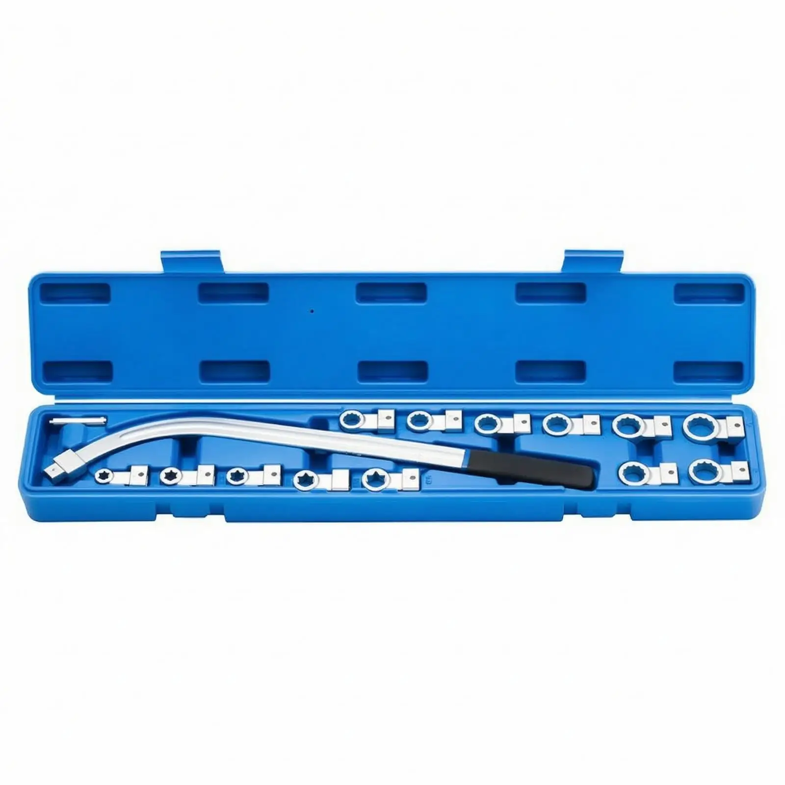 Ergonomic 450mm Belt Wrench Kit for Car Engine Pulley Tensioner Adjusting Chrome Vanadium Steel Auto Tool