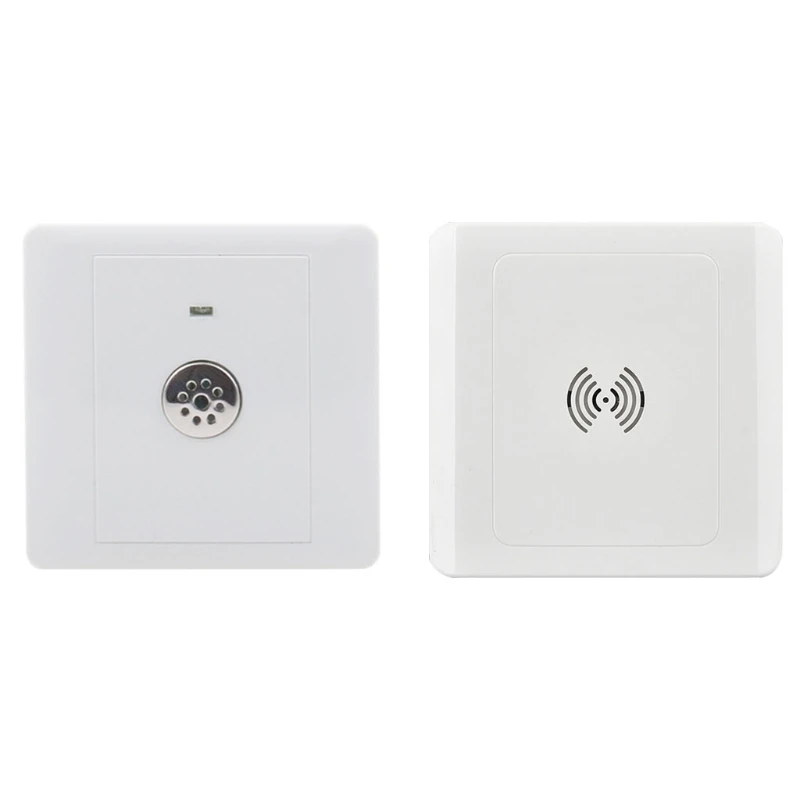 for Smart Sound/light Control Sensor Switch Wall Mounted Sound Activated Lamp Switch for Stairs Aisle Basement Garage