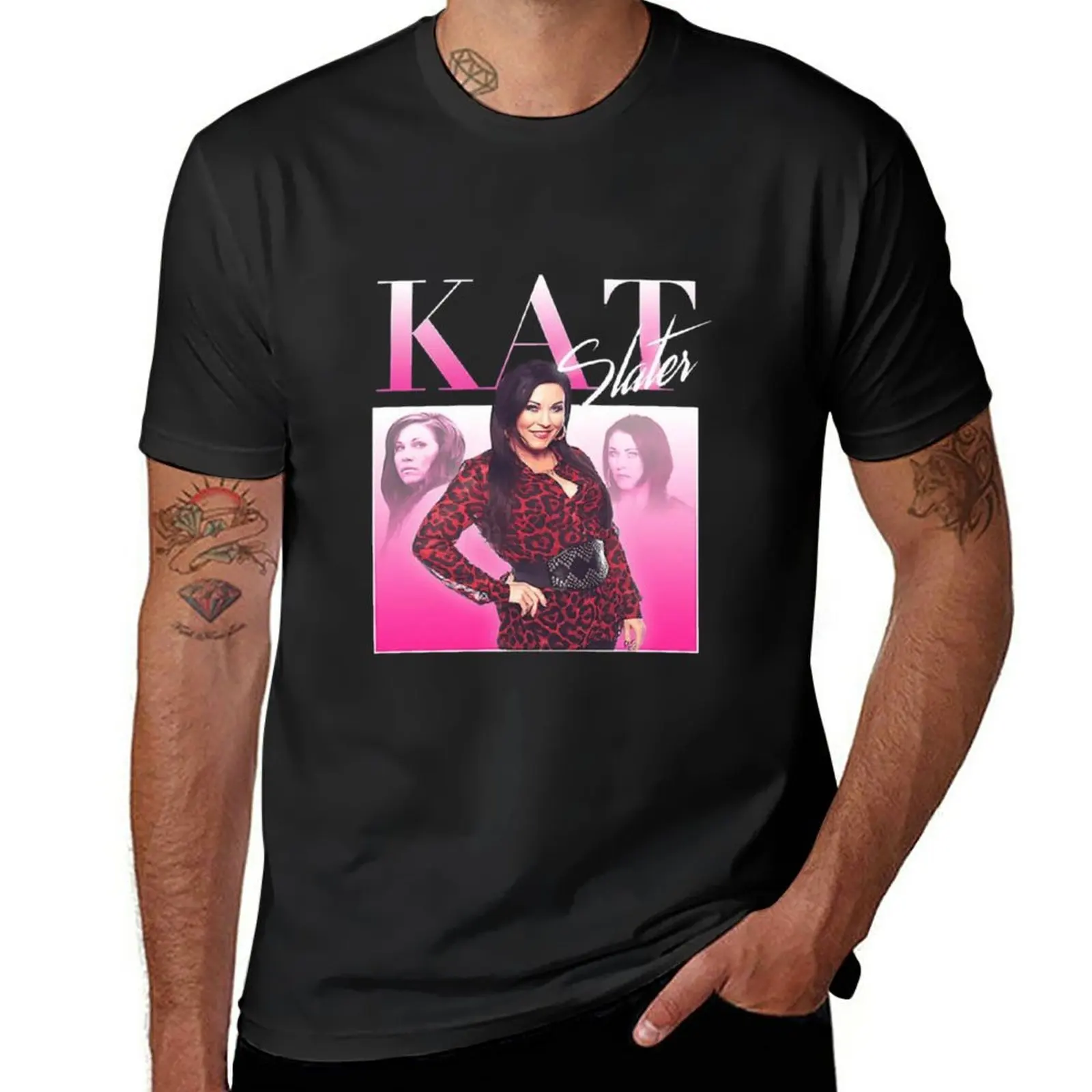 New kat slater T-Shirt T-Shirt custom t shirts design your own oversized t shirt tshirts for men