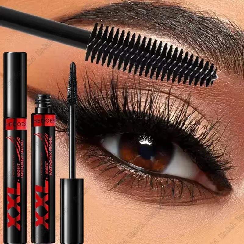 5D 防水マスカラ長くするまつげ長持ち汗防止マスカラ黒シルク繊維メイクアップ美容韓国製品 2026
