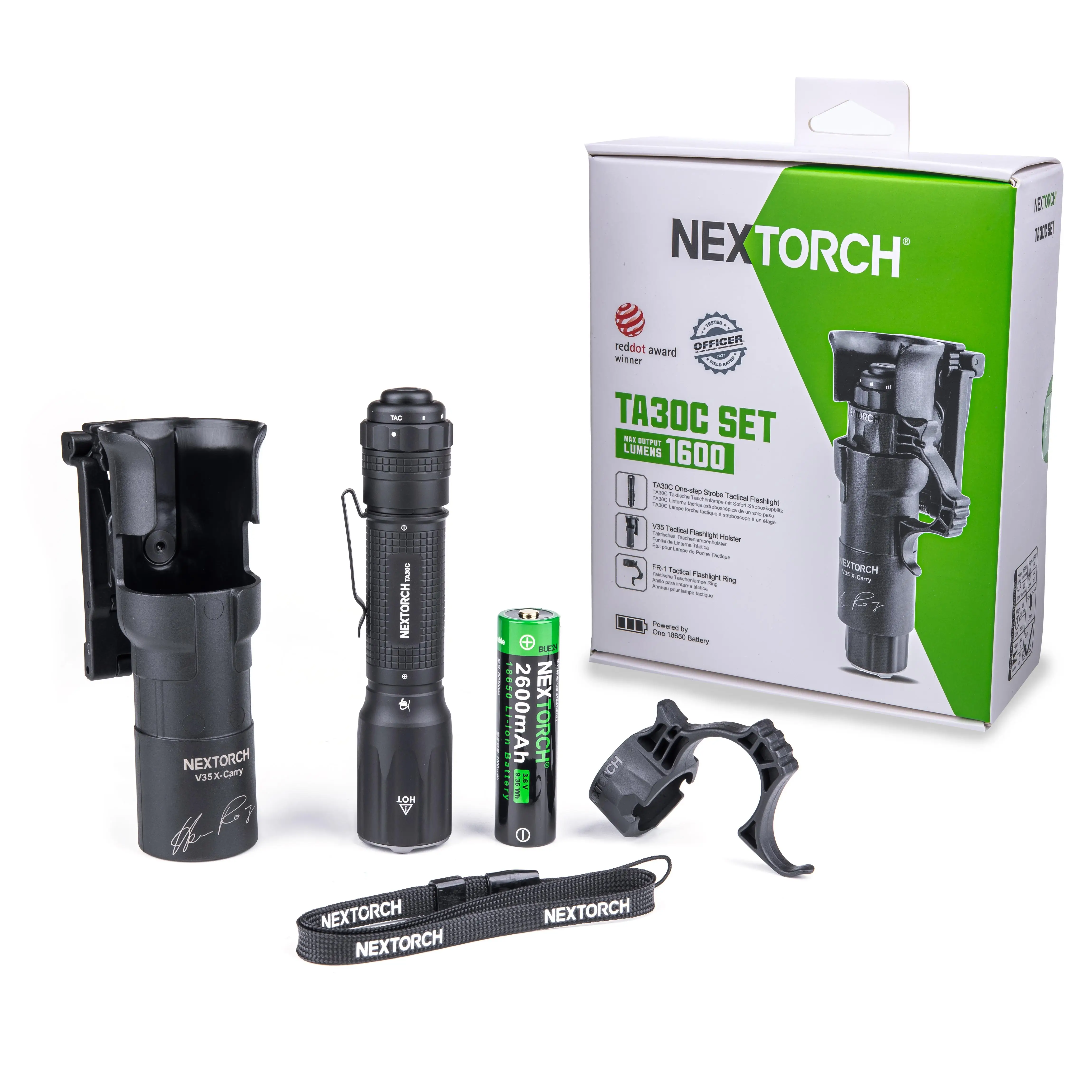 2023 New Arrivals Led Camping Lantern TA30C Tactical Flashlight Torch Light Flashlight Powerful  Lampe Torche Led Rechargeable