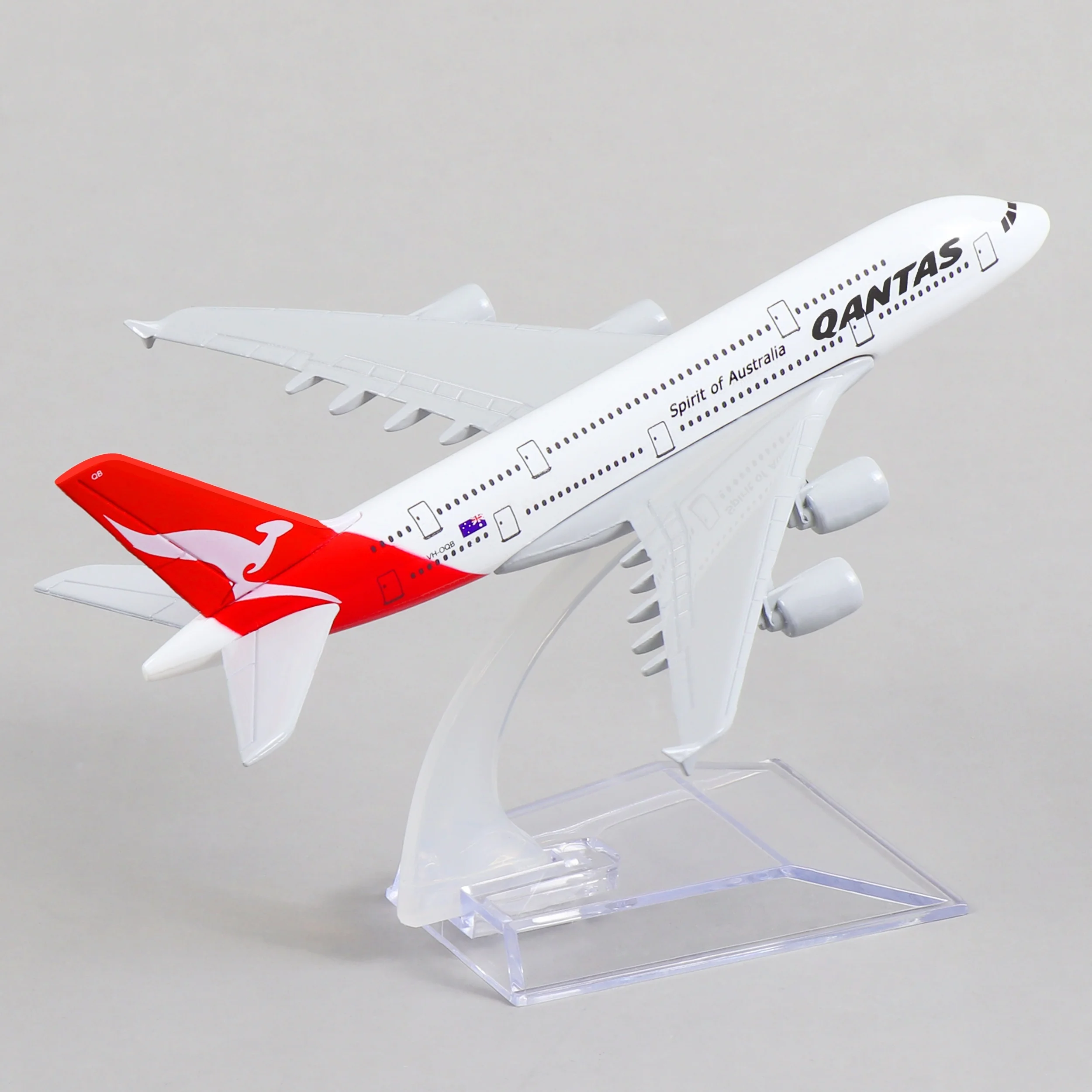 Airbus A380 Airplane Model Toys Qantas Airways 1:400 Metal DieCast Sky Jumbo Airliner Model For Collectibles And Gifts