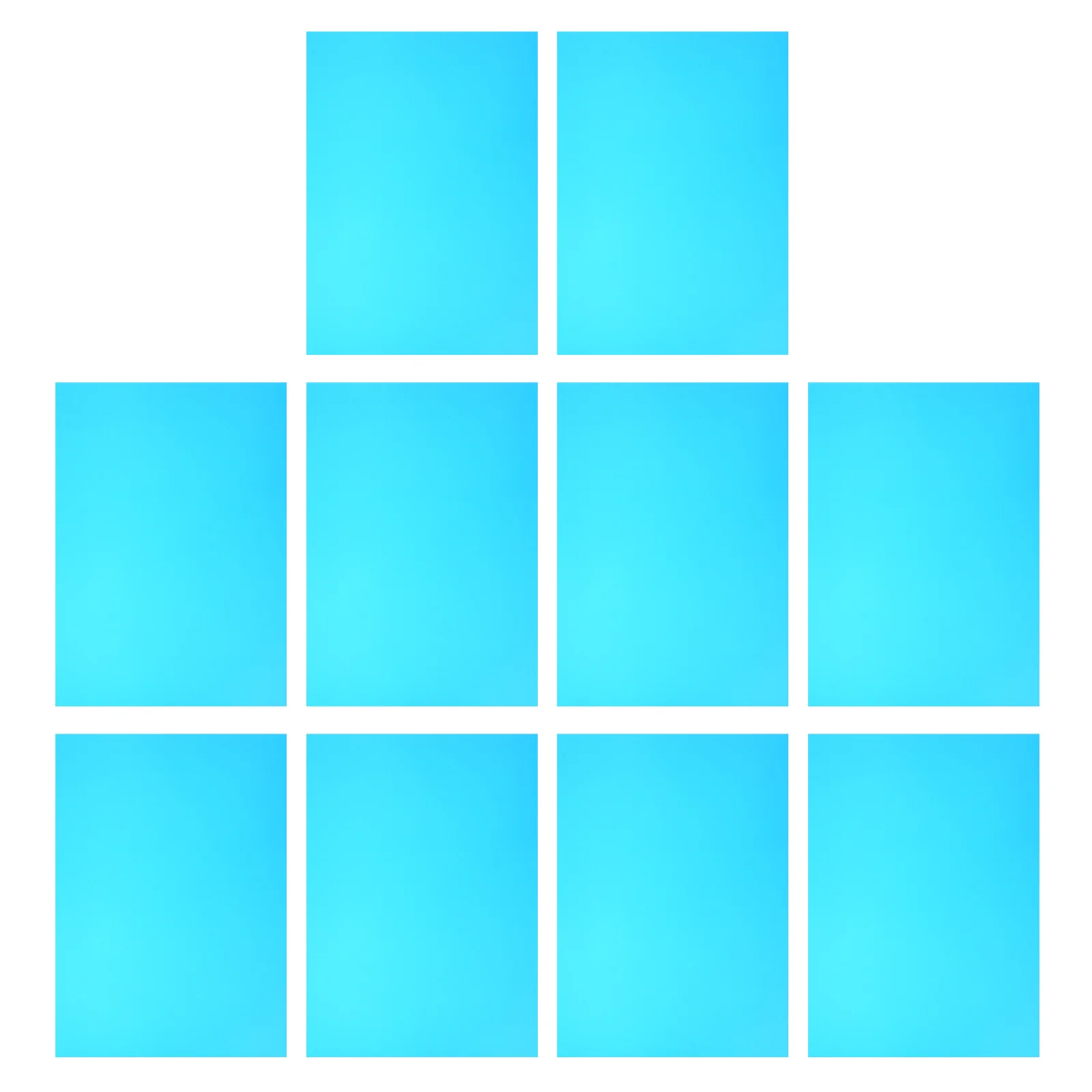 

10pcs Blue Filter Transparent Film Sheets For Photo Studio Led Lighting Color Correction Diy Craft Supplies