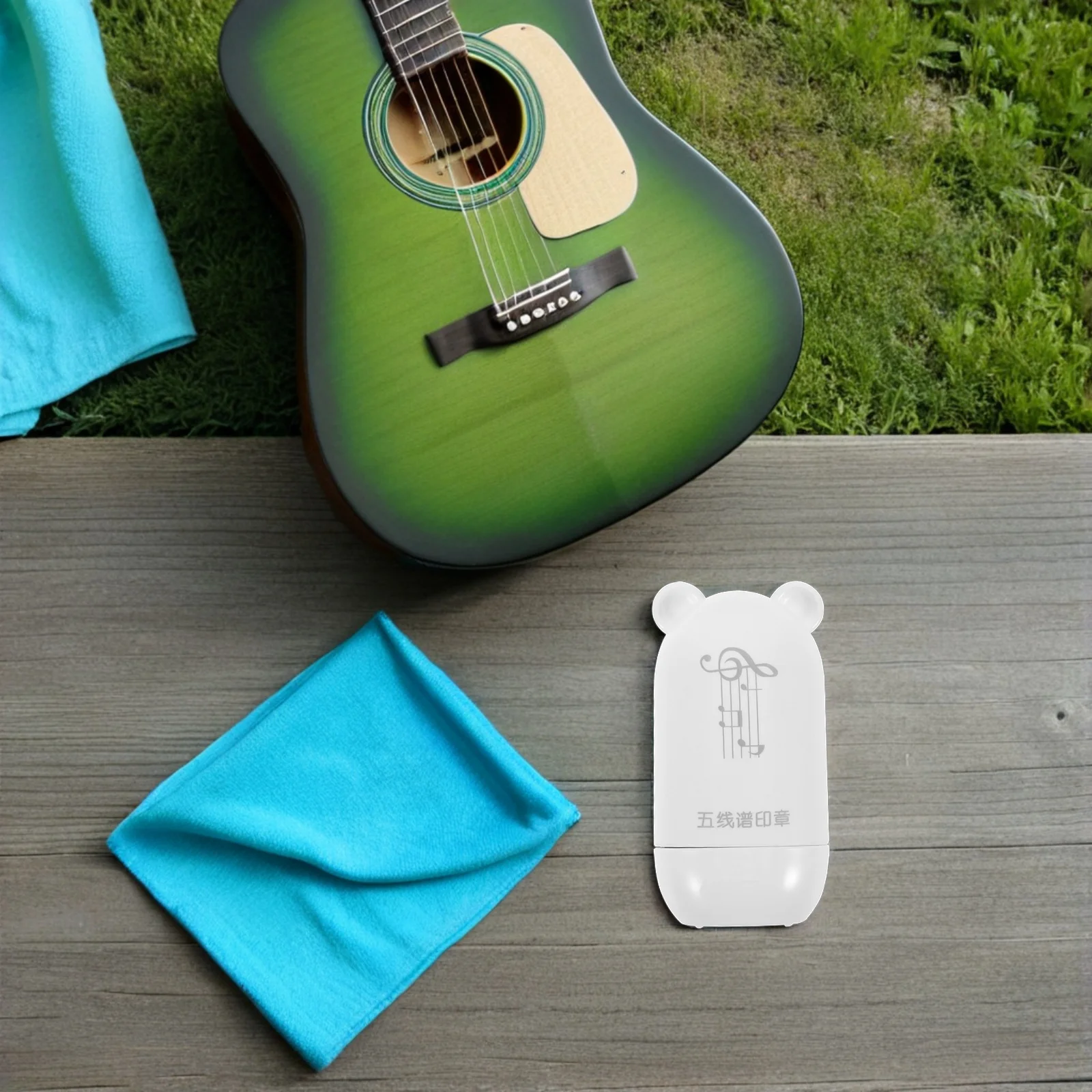 ختم الموظفين الموسيقى: أسطوانة لف ذاتية التحبير بخمسة خطوط للمعلمين، أداة ممارسة الكتابة اليدوية على الجيتار #4