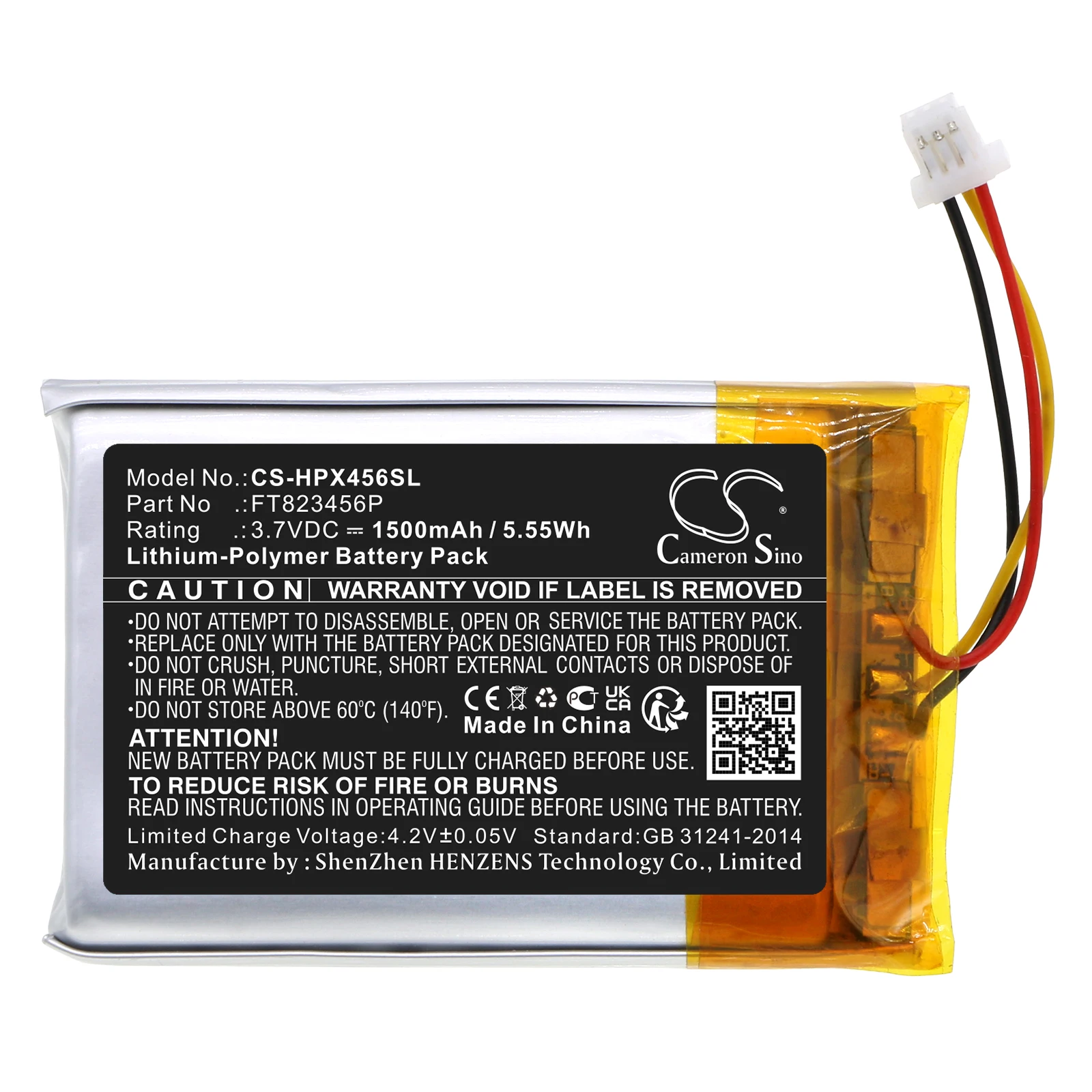 Cs Battery FT823456… - image
