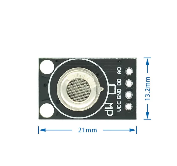 Qualidade do ar Smoke Gás LeMonitors Detection Sensor Module, CH-2, MP-4, MP503