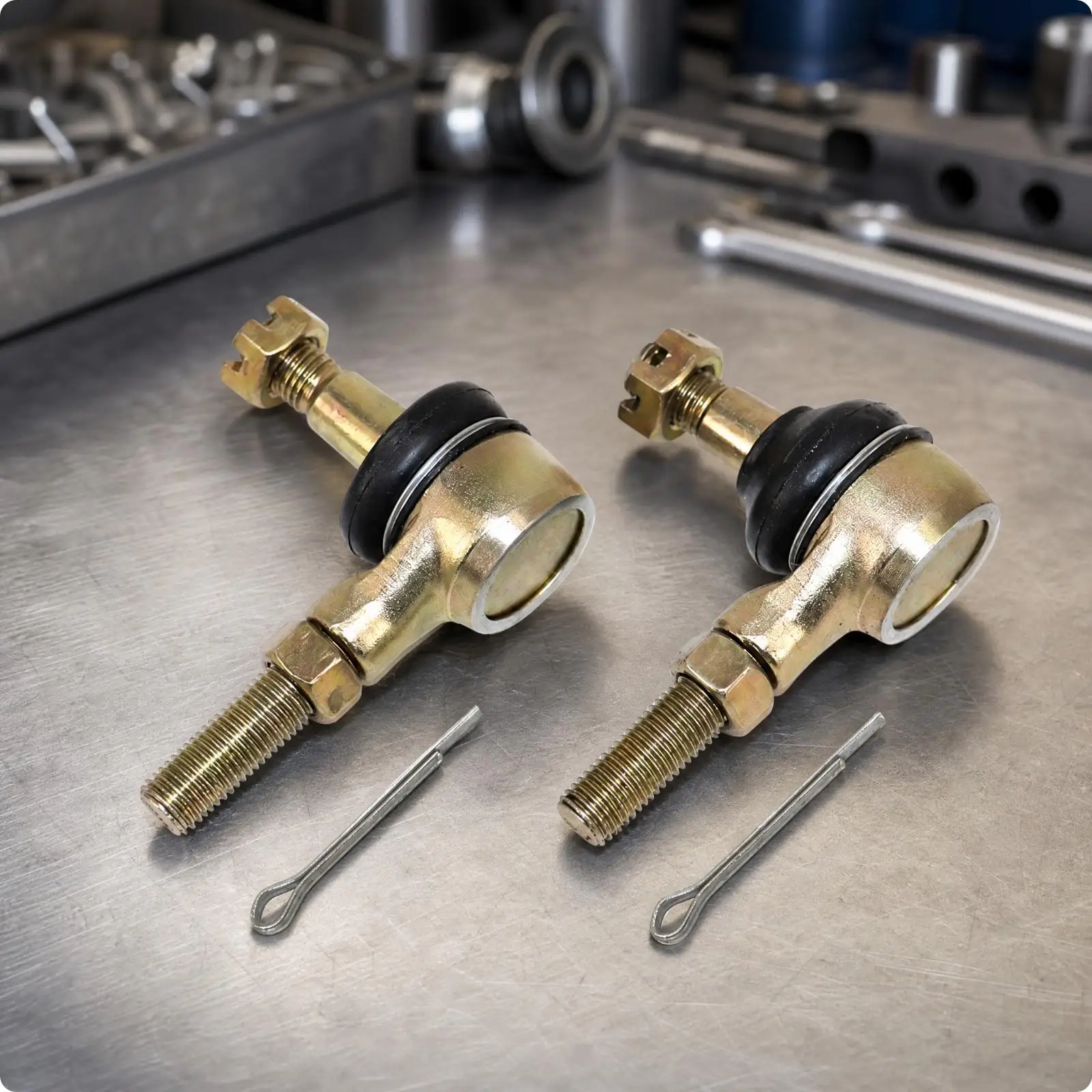 All Terrain ATV Tie Rod End Ball Joint with Precision Design for Stable Steering and Long Lasting Performance