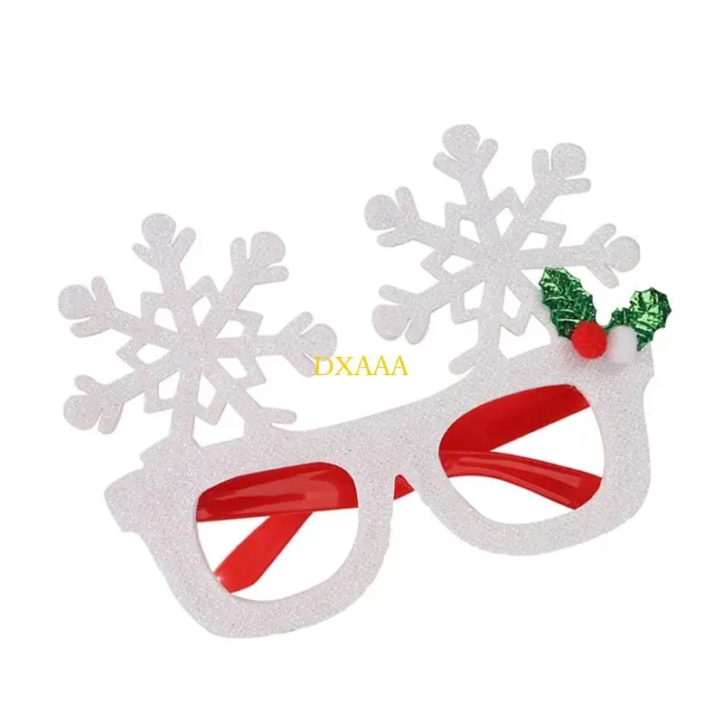 DXAA Holiday Glitter Eye Eye Accessorio Snowflake Modelli e accessori per giochi ruolo morbidi