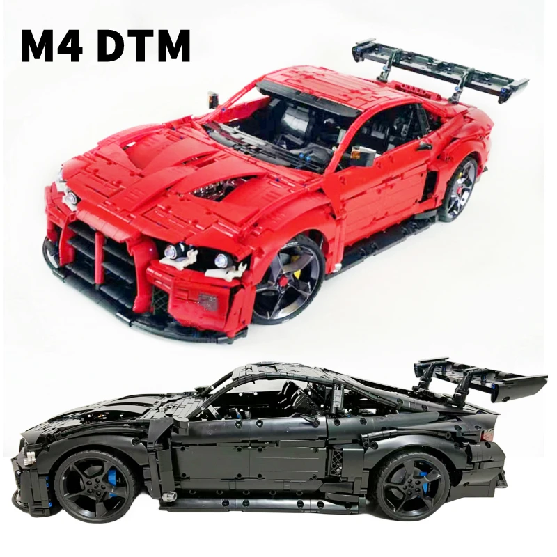 

NEW IN STOCK MOC 161785 M4 GT3 Super Sport Car 1:8 LOX Model 3780pcs High-tech Technology Building Blocks Bricks Toys BMWm