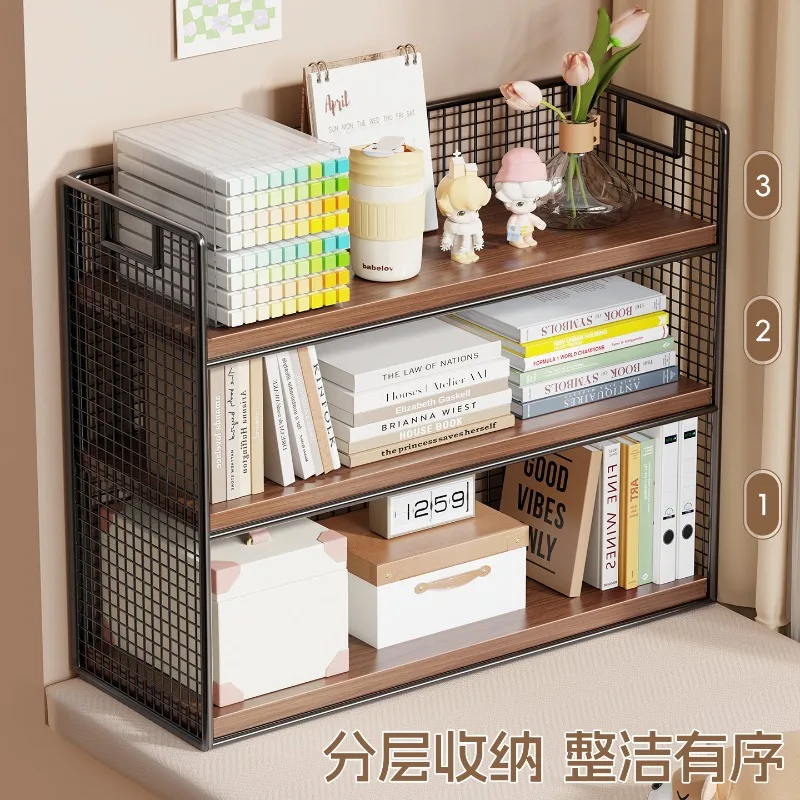 For bay window storage sill rack vertical multi-layer window locker