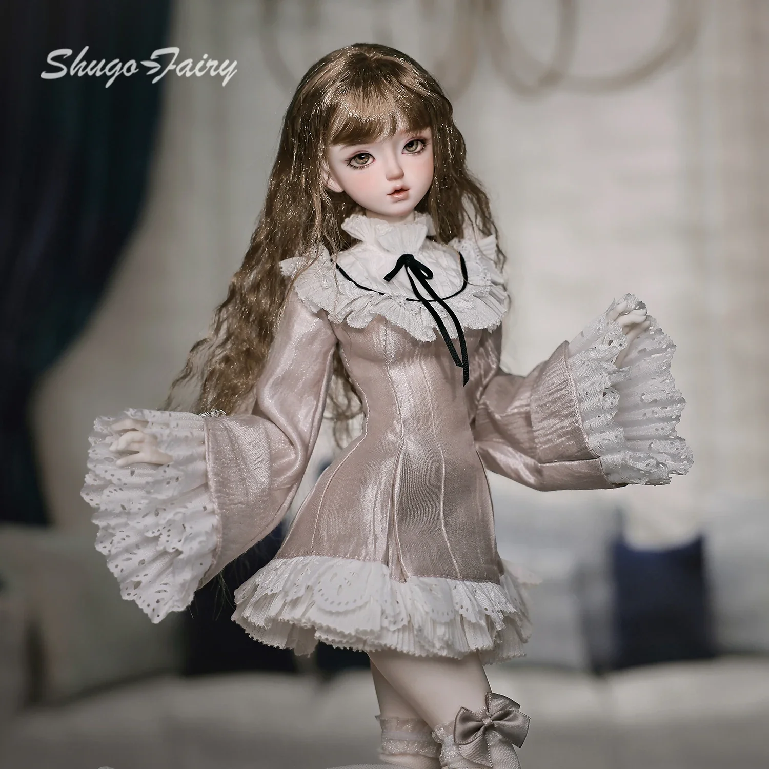 

ShugaFairy Bariy Bjd кукла 1/4 голова Барли боди современный сладкий стиль Лолиты шарнирное тело детские игрушки для девочек полный комплект BJD куклы