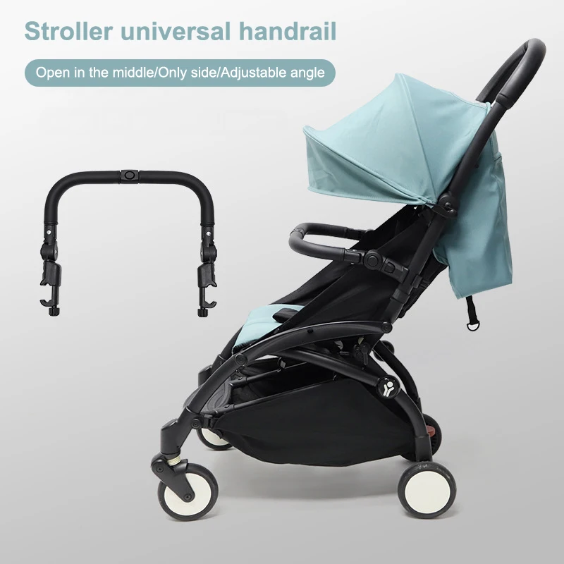 1PC Universal Adjustable Handlebar Baby Strollers Bumper Bar Replacement Handle Crossbar Pram Armrest For Most Pushchair▪