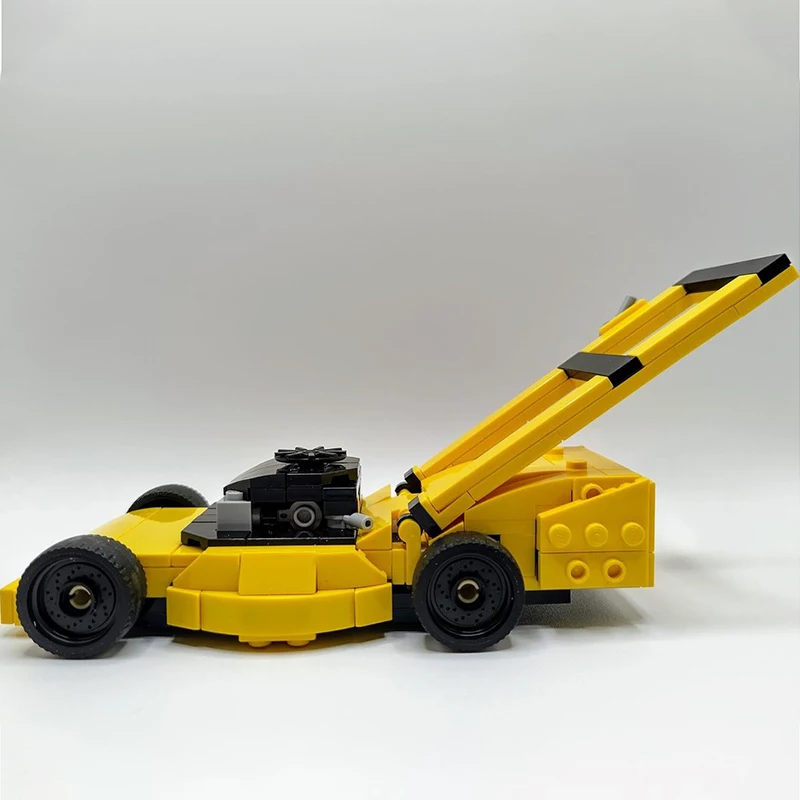 227 pçs s moc ferramenta de jardinagem casa cortador de grama dispositivo mecânico modelo diy blocos de construção brinquedos aniversário presente