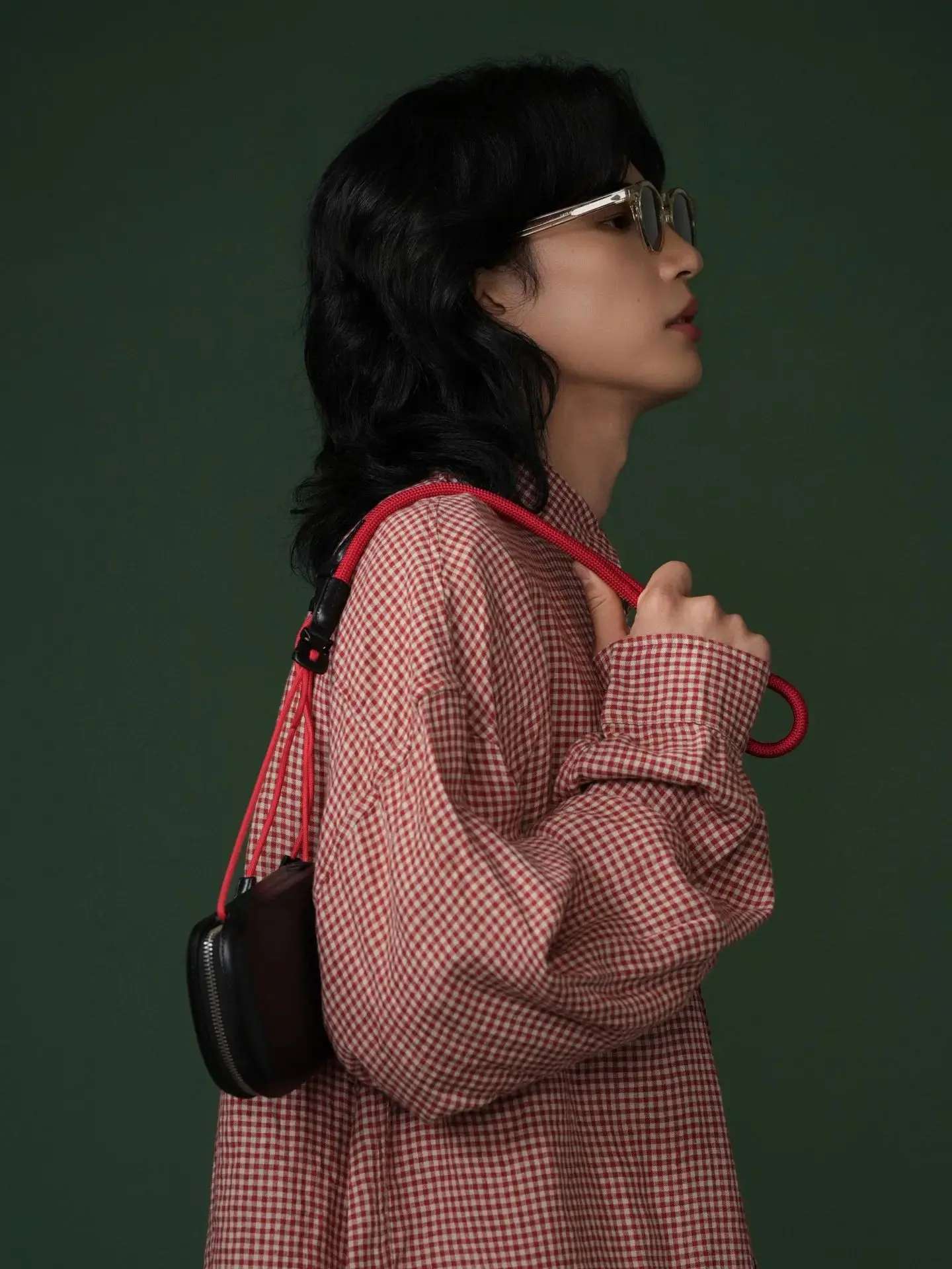 New winter and autumn vintage check shirts, men's and women's versions, loose and casual, highly versatile long-sleeved shirt