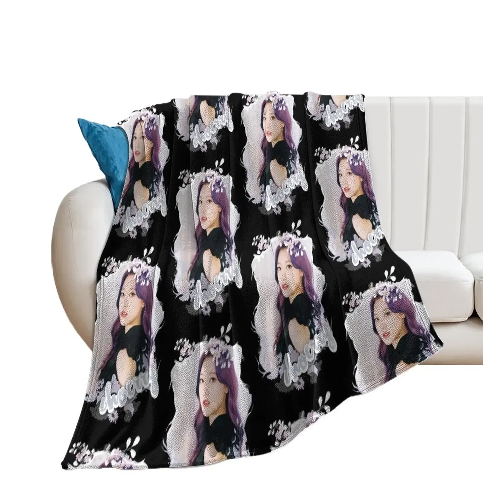 Loona - Choerry Throw Blanket Plaid on the sofa Camping Multi-Purpose Comforter Blankets