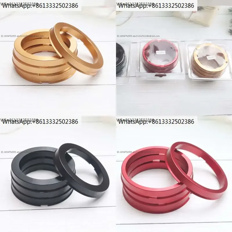 Automobile hub attachment modified hub shaft head center ring reducer ring
