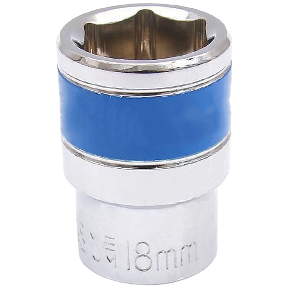 Zestaw nasadek sześciokątnych 10 szt. 8-32mm, napęd 1/2'', metryczne nasadki klucza, nasadki do klucza pneumatycznego, narzędzia do demontażu opon, narzędzia ręczne