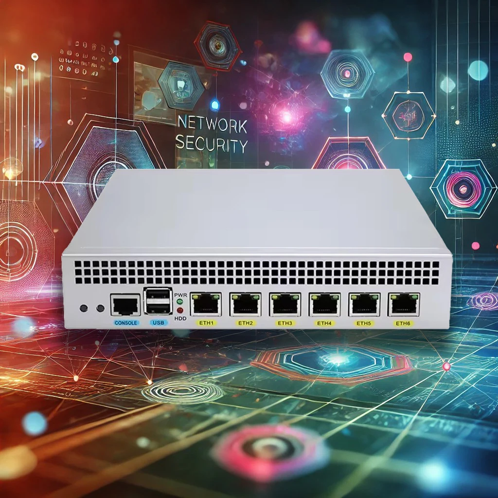 

Брандмауэр 12th Gen PfSense J6412 Маршрутизатор 6LAN I226V 2.5G LAN Промышленный мини-ПК Barebone 4-6 Sessions VPN Поддержка на складе