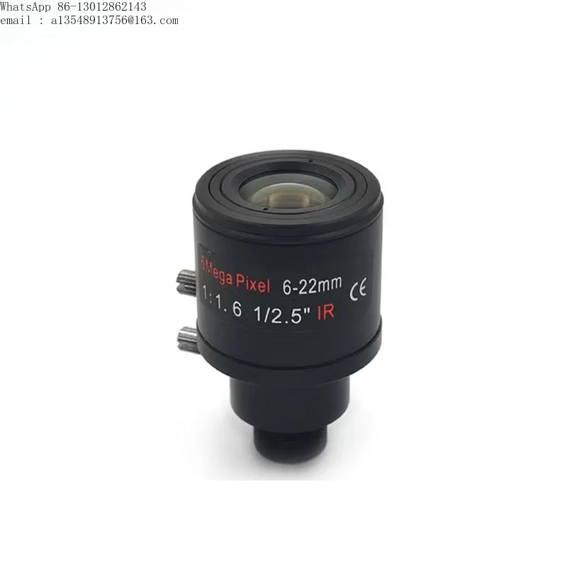 Manual zoom 5 million high definition M12 interface manual zoom lens 2.8-12 6-22 5-50mm accessories