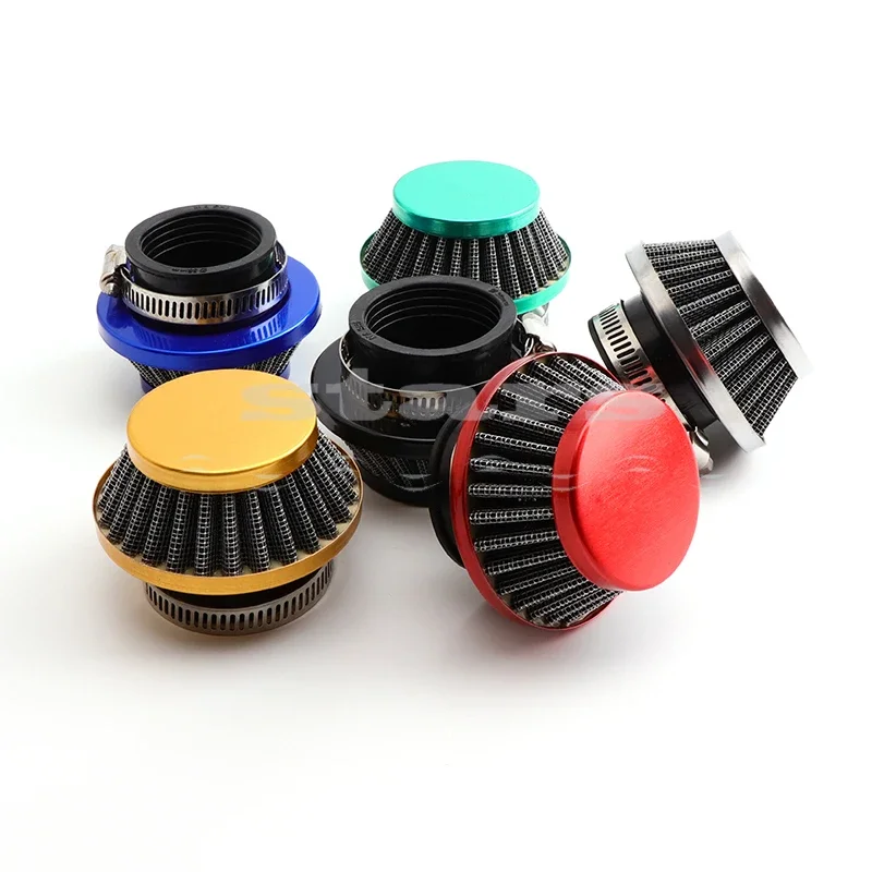 Universal 48mm 54mm 60mm Universal Motorcycle Air Filter Intake Mushroom Head Air Cleaner for Off-road ATV Quad Dirt Pit Bike