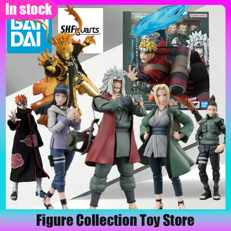 

Коллекционная подвижная фигурка BANDAI S.H.Figuarts по аниме Наруто: Шипуден (Джирайя, Хината, Цунаде, Шикамару) – модель, игрушка, подарок