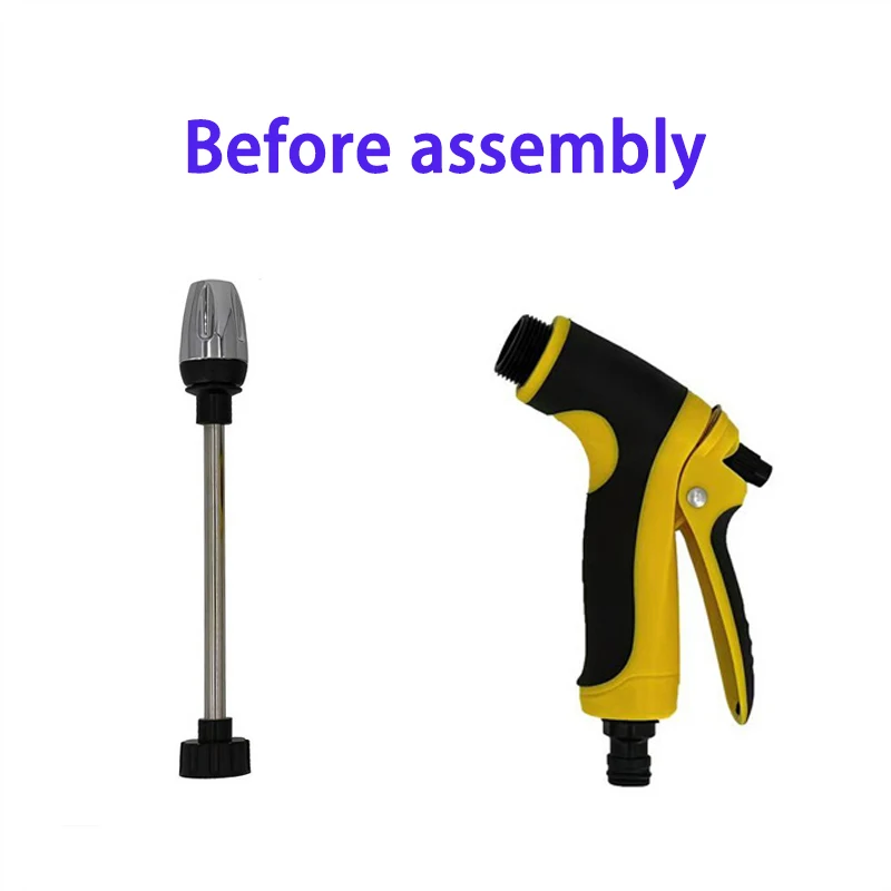 High-Pressure Power Washer Water Spray Gun Nozzle Car Garden Lawn Wash Hose Pipe Tools Garden Water Pressure Washer