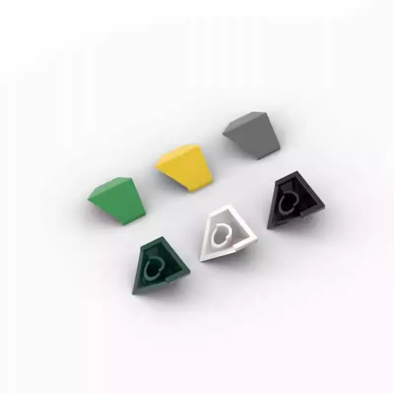 

20pcs MOC 3049 pendenza 45 ° 2x1 mattoni compatibili doppi/invertiti blocchi fai da te particelle bambini Puzzle cervello giocat