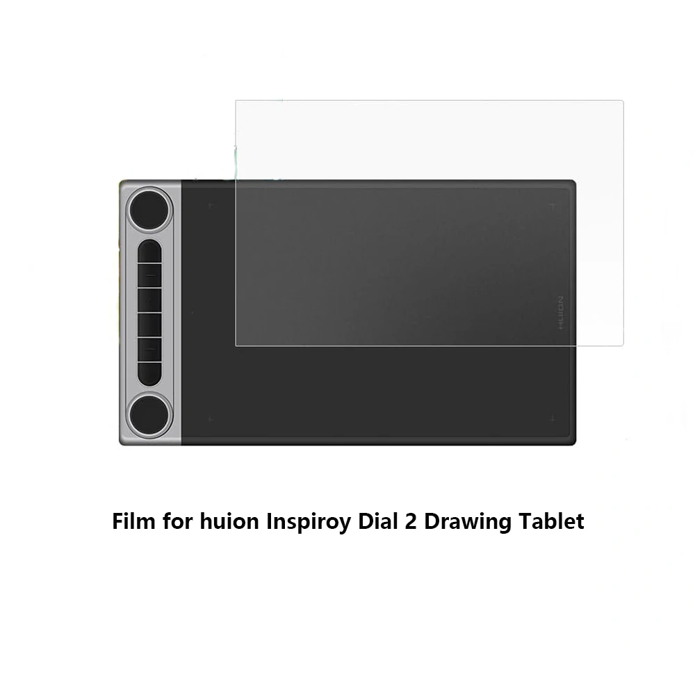 

Protective Film ONLY for Huion Inspiroy Dial 2 Drawing Monitor Paper Like Feeling Film