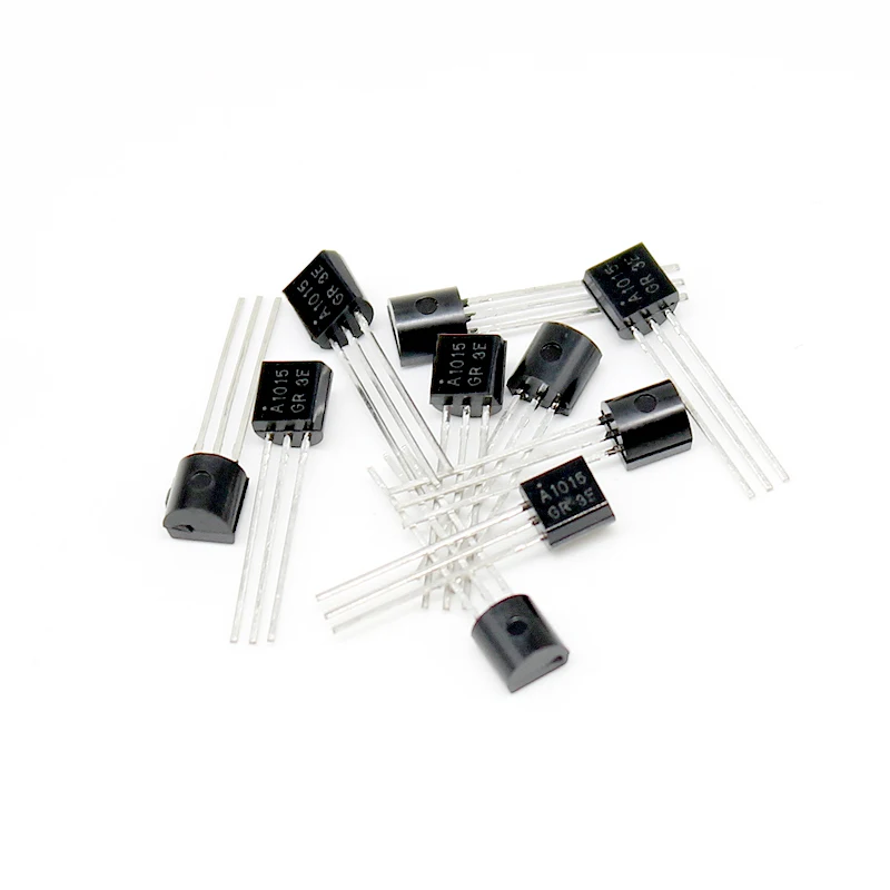 50pcs/lot A1015 2SA1015 TO-92 Transistor PNP Transistors 50V 150MA New and original IC Chip