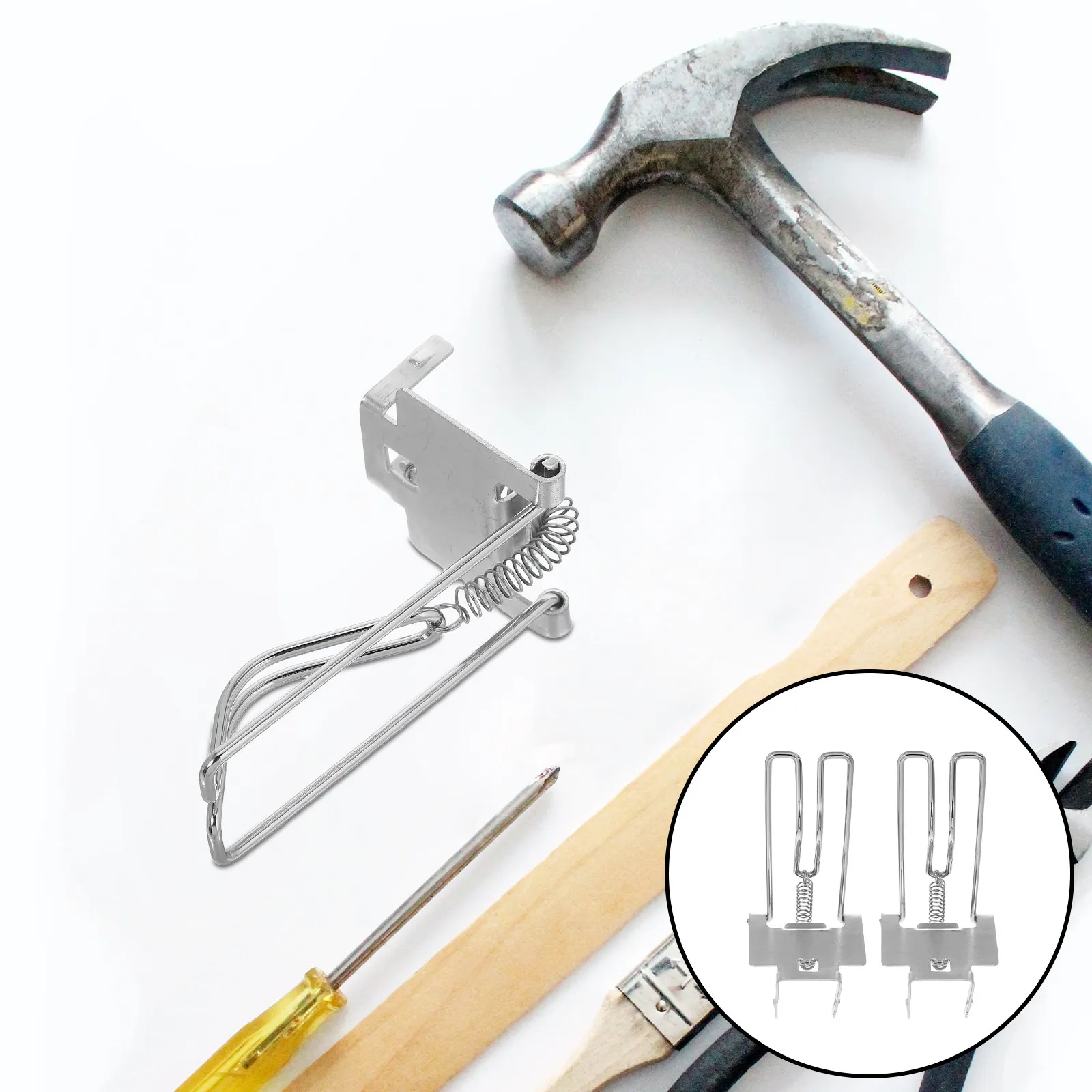 

2 шт. Изящные матовые зажимы для денег/квитанций для лотка POS-терминала, быстродоступный органайзер для наличных/папок