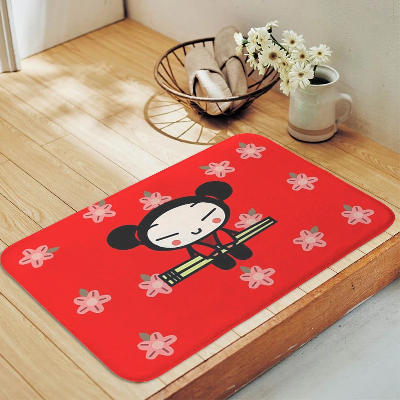

Carpet Living Room Pucca Doormat Entrance Door Washable Non-slip Kitchen Mats Modern Home Decoration Mat for Hallway Bathmat