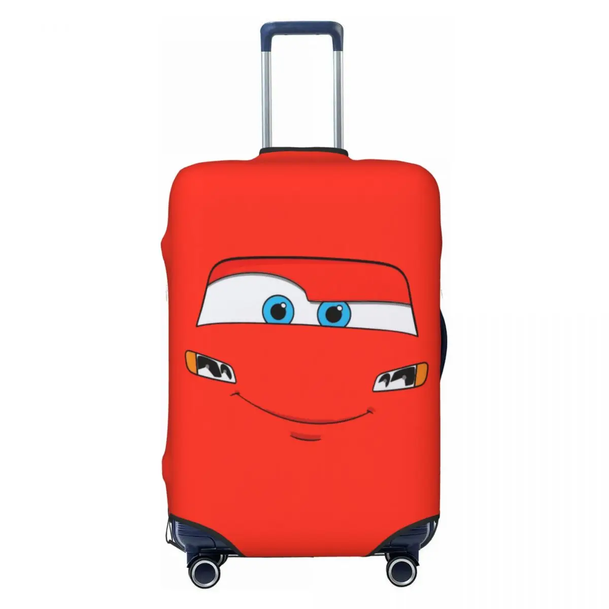 

Custom Lightning Car M-McQueen Luggage Cover Protector Fashion Cartoon Travel Suitcase Covers for 18-32 Inch