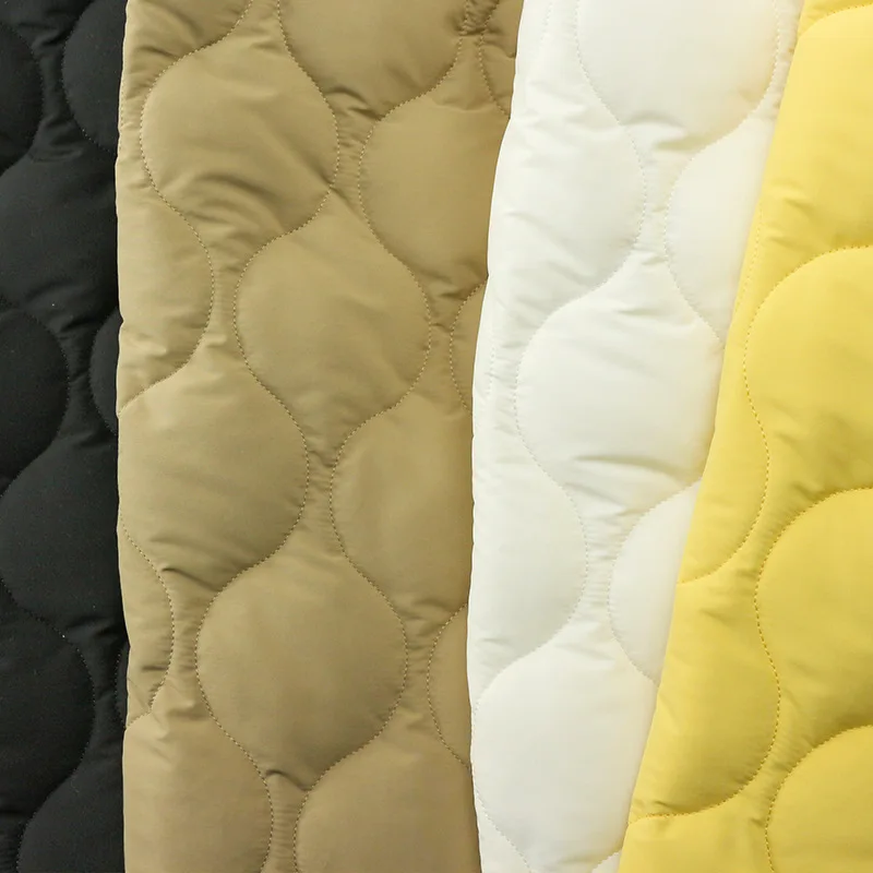 100x140cm Autumn and Winter Quilted Cotton Fabric, Making Padded Jacket Coat Lining Girls\' Cute Quilted Cotton Clothes 420g/m