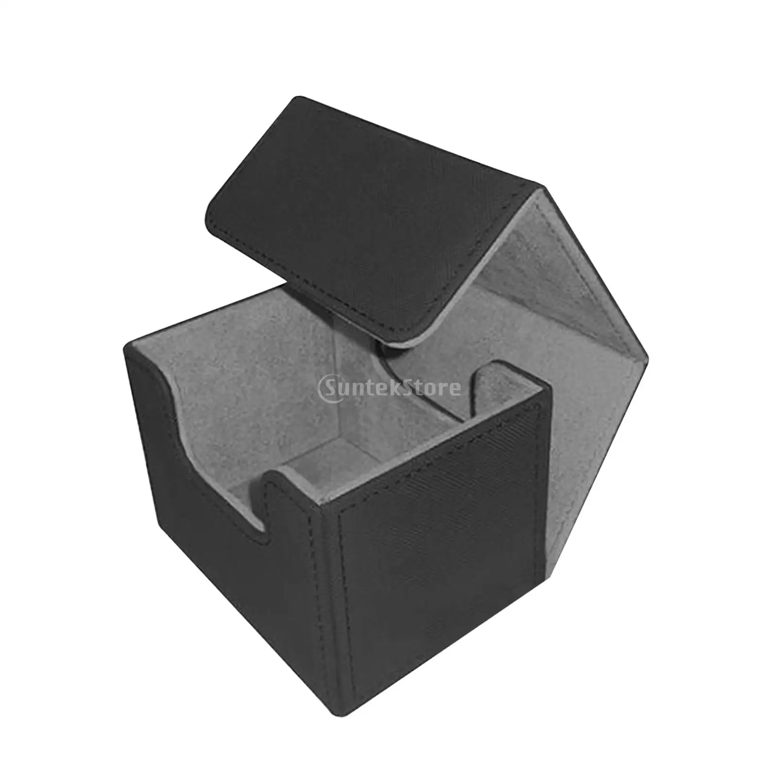 Trading Card Deck Box Storage Card Sleeve Dice Can Hold 100+ Cards Hobbies for Tcg Gathering Card Toy Carrying Case