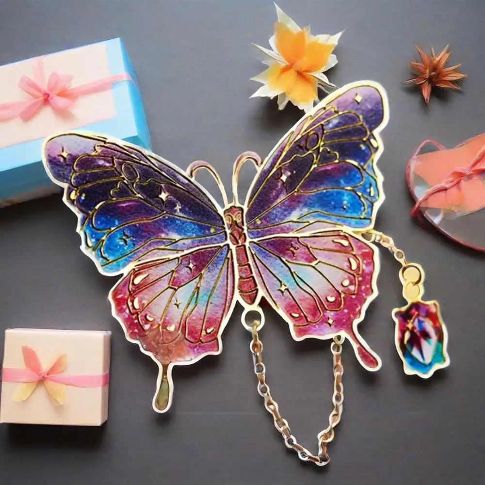 

Студенческая закладка для чтения с бабочкой, оригинальный держатель, закладки, фэнтезийная закладка-разделитель, книги, изысканные подарки для чтения