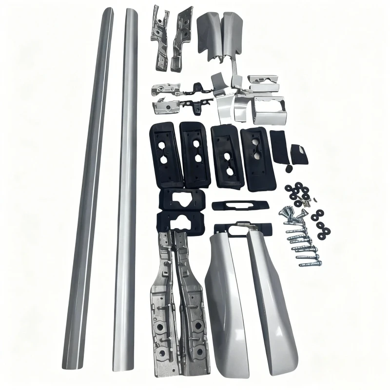 Reliable Multifunctional Aluminum Alloy Roof Rack System 100kg Load Capacity Storage Expander Exterior Modification Kits
