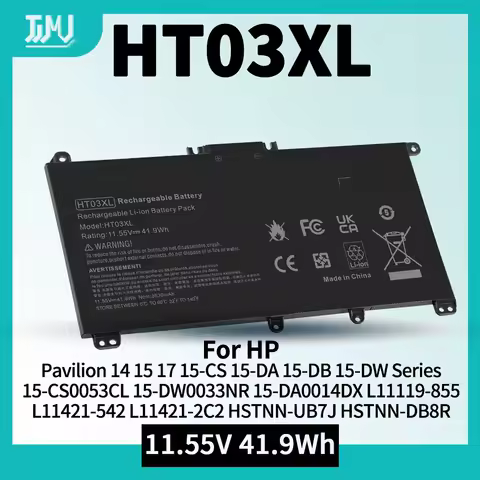 HT03XL L11119-855 Laptop Battery Replacement for HP Pavilion 14 15 17 15-CS 15-DA 15-DB 15-DW Series 15-CS0053CL 15-DW0033NR