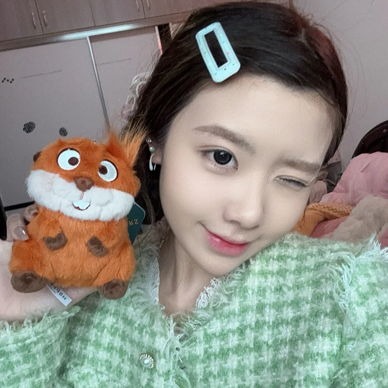 

Новый Оригинальный Официальный Брелок Disney Hoppers X Pot Demiel: Мягкая Плюшевая Фигурка, Стильное Украшение для Сумки, Очаровательный Подарок для Девочек на День Рождения