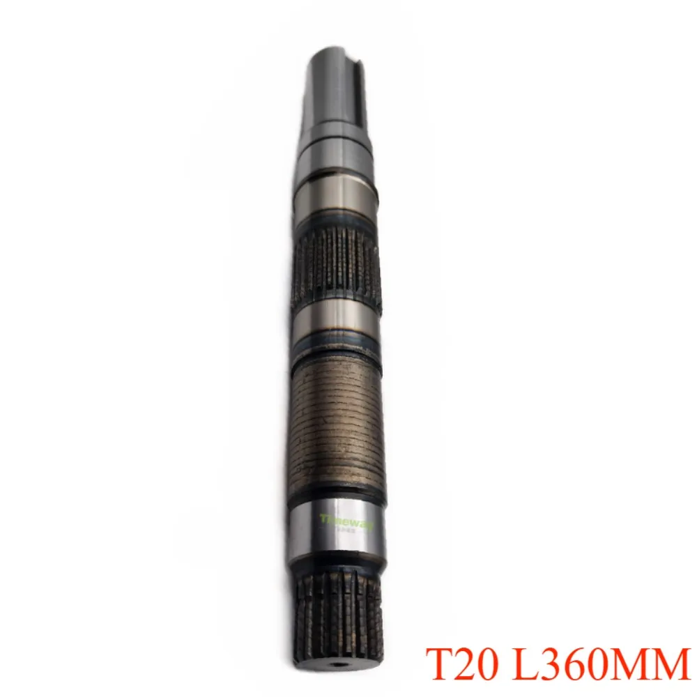 Pump Accessories PV092 Flat Key Shaft for Repair PARKER Hydraulic Piston Pump Drive Shaft