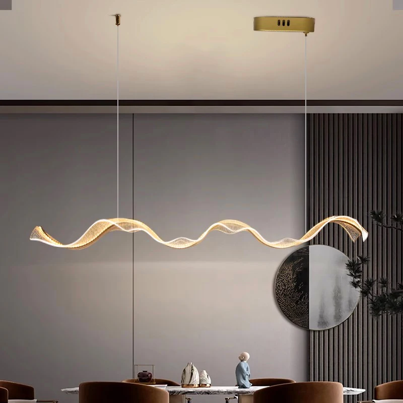 Imagem -04 - Modern Dining Room Lustres Pendant Light Drop Lamp Aras Decoração Iluminação