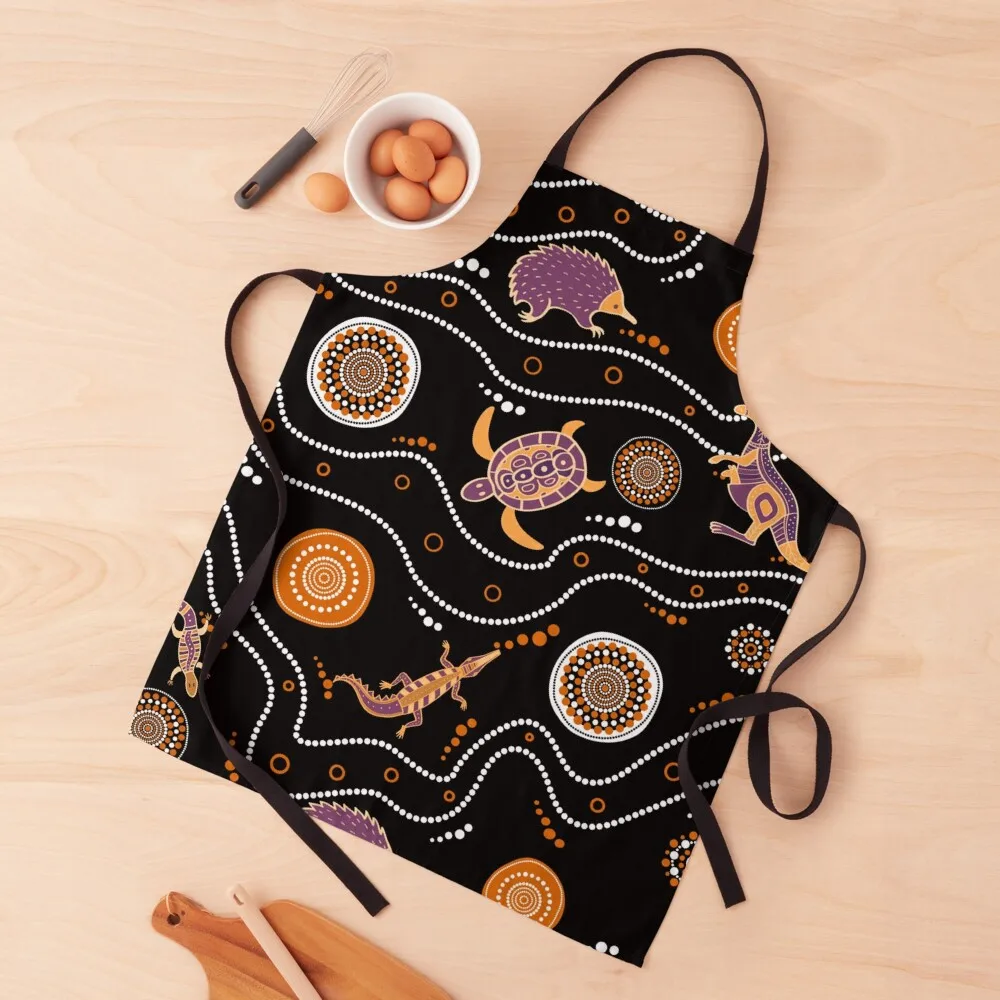 

Authentic Aboriginal Apron Kitchenware cook wear Apron