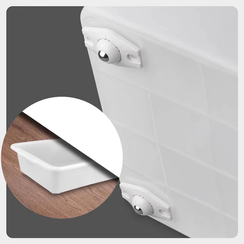 

4 шт. самоклеящиеся ролики, колесики, вращение на 360 градусов, паста, поворотные колеса, липкий шкив, паста, комплект движущихся роликов