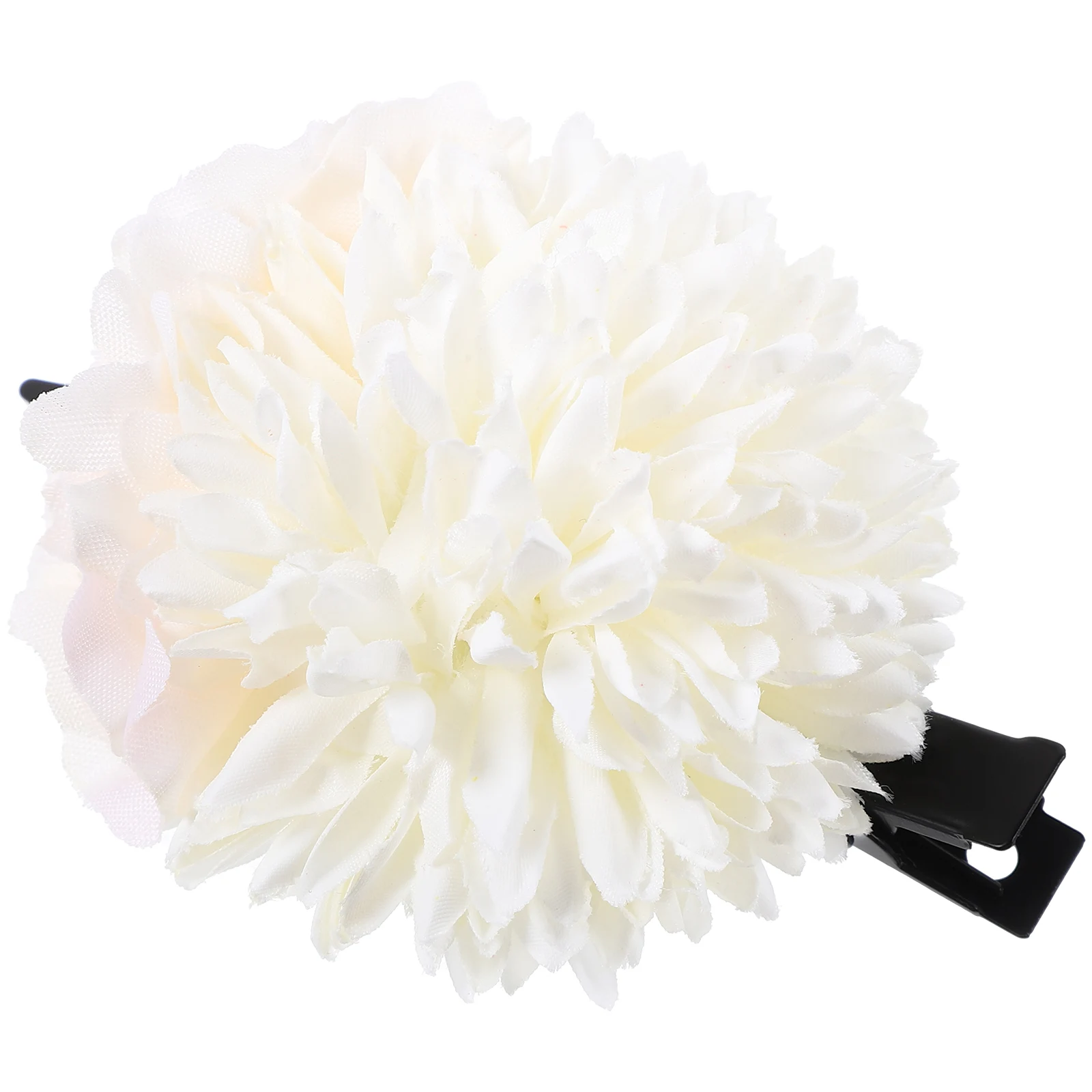 

Chrysanthemum Clip Yukata Accessories Flower Charms Green Iron Summer Festival Traditional Japanese Garment Women Flowers Floral